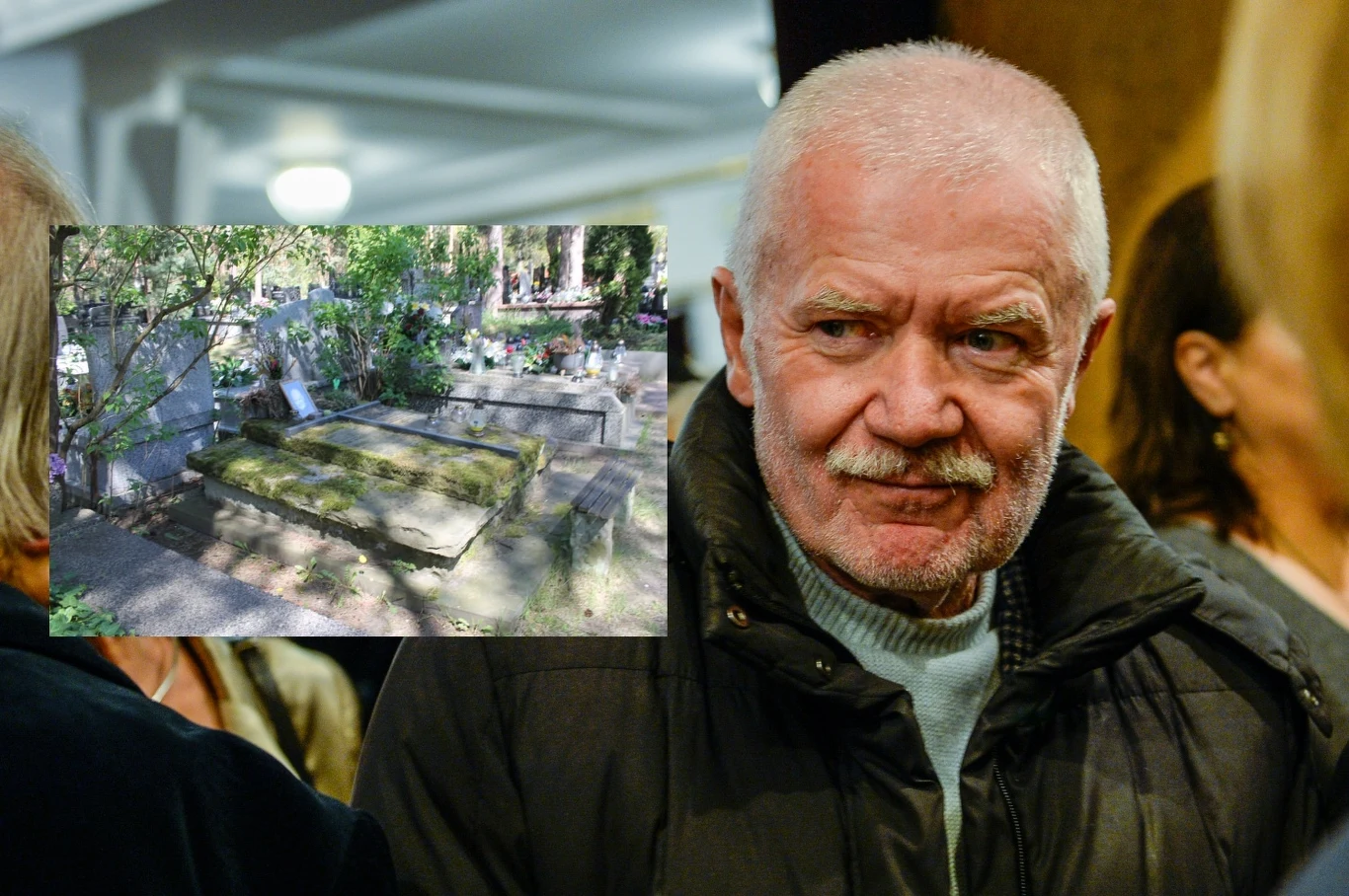 Grób Tadeusza Borowskiego jest niestety w nie najlepszym stanie Grób Tadeusza Borowskiego jest niestety w nie najlepszym stanie