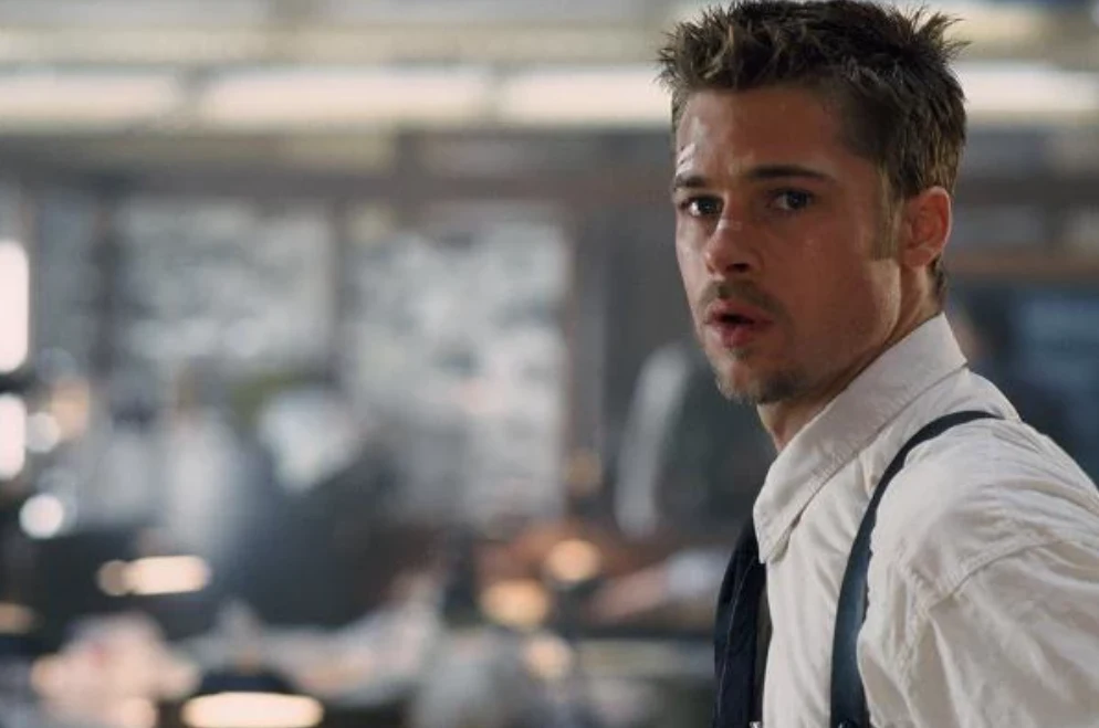 Brad Pitt w filmie "Siedem" Brad Pitt w filmie "Siedem"