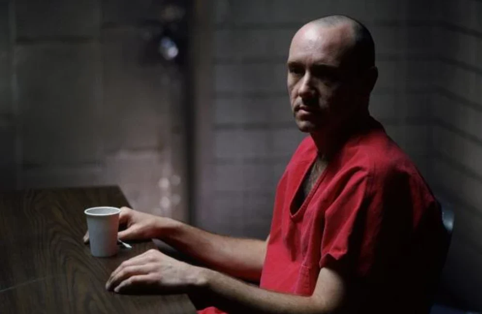 Kevin Spacey w filmie "Siedem" Kevin Spacey w filmie "Siedem"