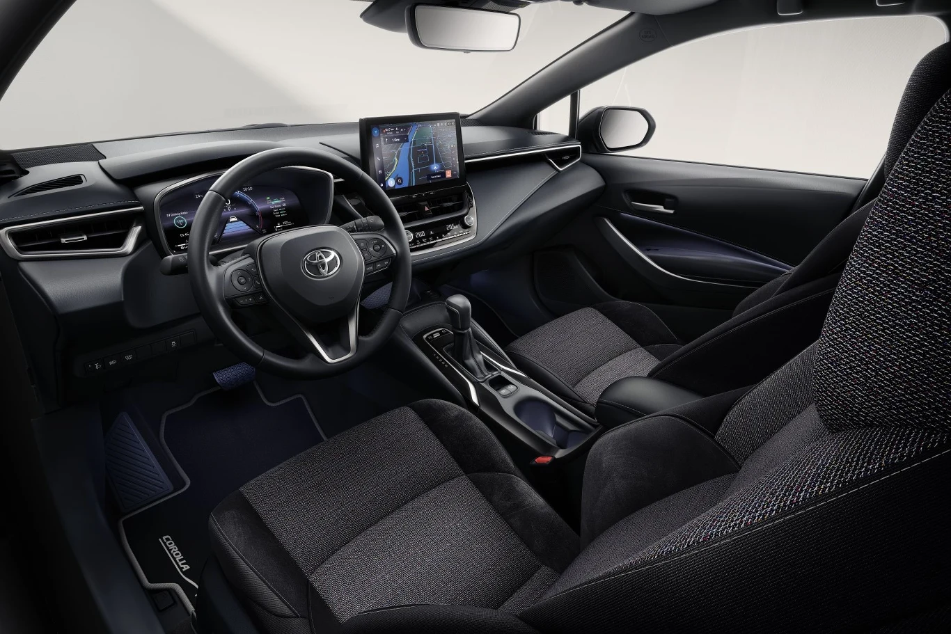 Wewnątrz Corolli na 2025 rok znajdziemy więcej ekologicznych materiałów.