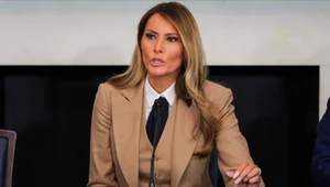 Power dressing to jeden z najważniejszych trendów wiosny 2025. Świetnym przykładem jest stylizacja Melanii Trump 