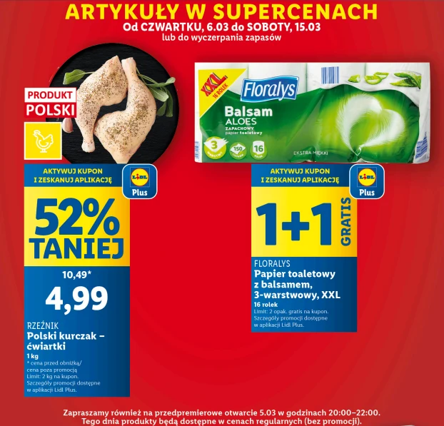 Promocje na nowe otwarcia! 