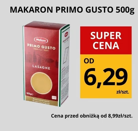 Melissa Primo Gusto Makaron lasagne 500 g