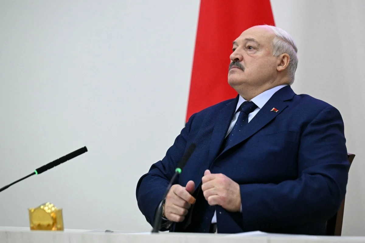 Białoruski przywódca Alaksandr Łukaszenka Białoruski przywódca Alaksandr Łukaszenka