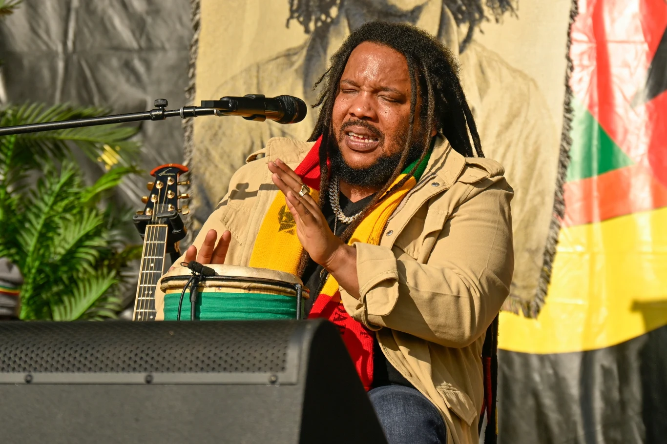 Stephen Marley był jedną z gwiazd Regałowiska 2008 w Bielawie Stephen Marley był jedną z gwiazd Regałowiska 2008 w Bielawie