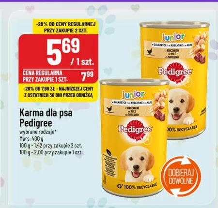 Корм для собак Pedigree