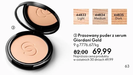 Puder Giordani Gold