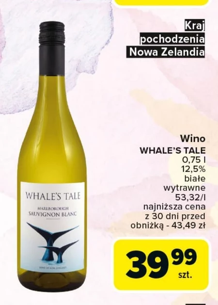 Wino wytrawne Białe