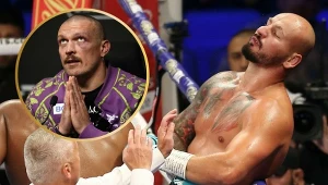 Artur Szpilka, w kółku Ołeksandr Usyk. Ukrainiec stwierdził, że Dereck Chisora, który znokautował m.in. Artura Szpilkę, był dla niego najgroźniejszym rywalem z wszystkich, jakich spotkał na swojej drodze