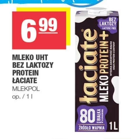 Łaciate Protein+ Mleko UHT bez laktozy 1 l