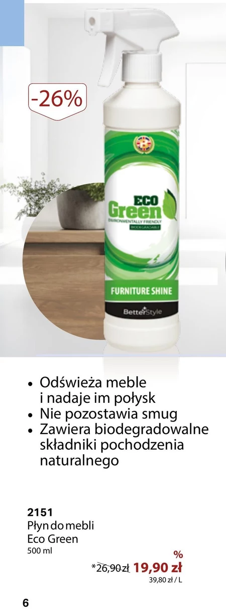 Płyn do mebli Eco Green