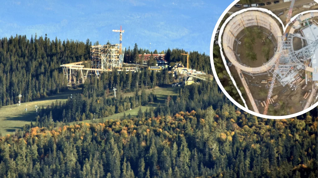 Sky Walk Serce Poronina ma być nową największa atrakcją Podhala