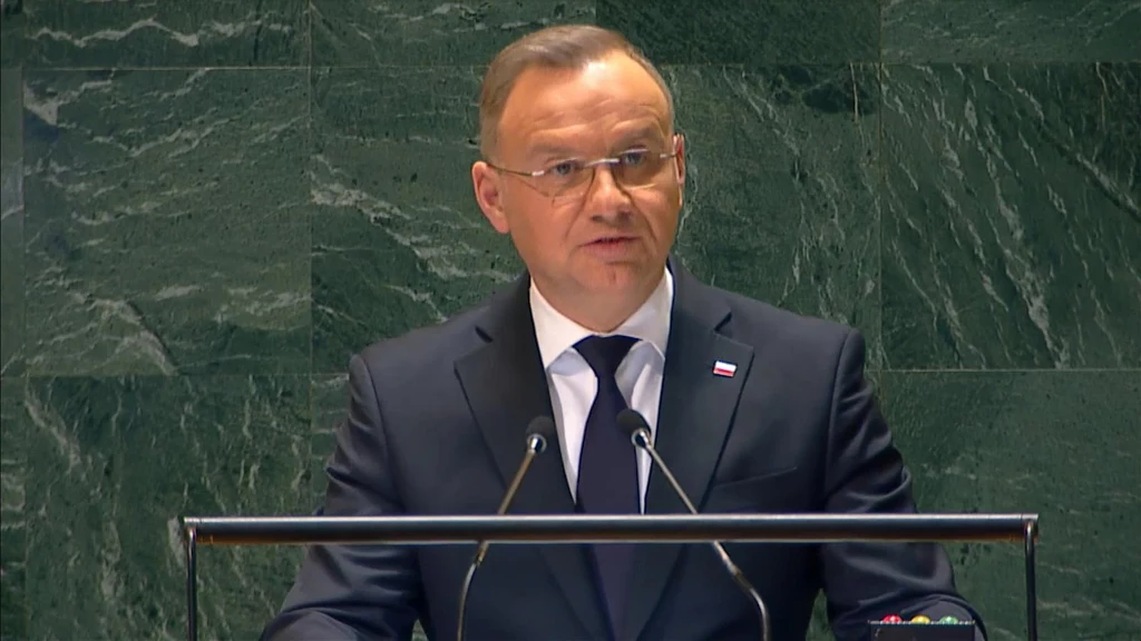 Andrzej Duda przemawiał przed Zgromadzeniem Ogólnym ONZ Andrzej Duda przemawiał przed Zgromadzeniem Ogólnym ONZ