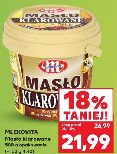 Masło klarowane Mlekovita