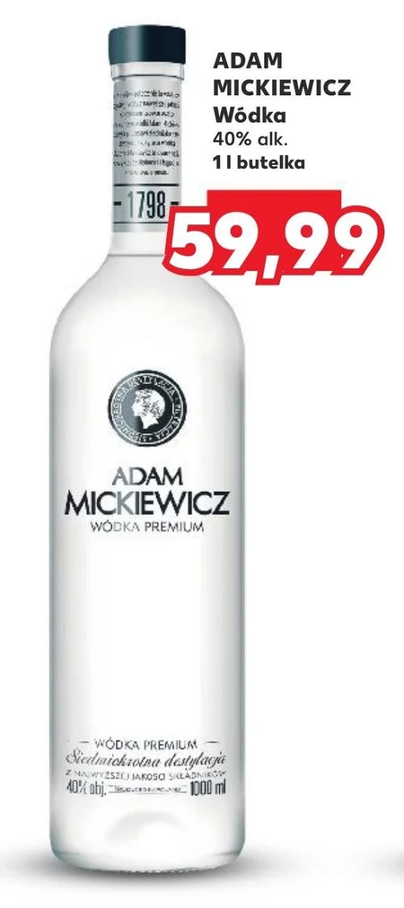 Wódka Adam Mickiewicz