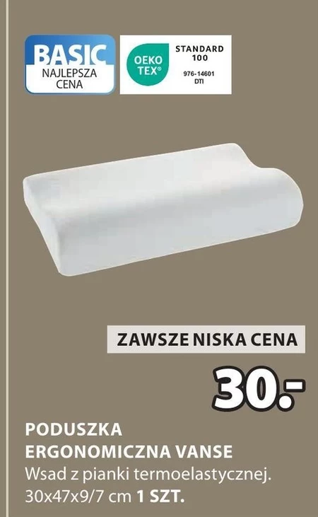 Poduszka ergonomiczna TEX