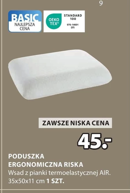 Poduszka ergonomiczna TEX