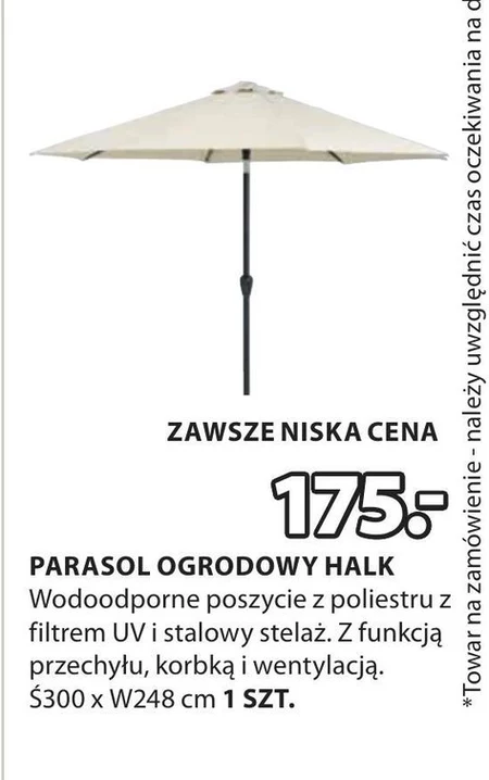 Parasol ogrodowy