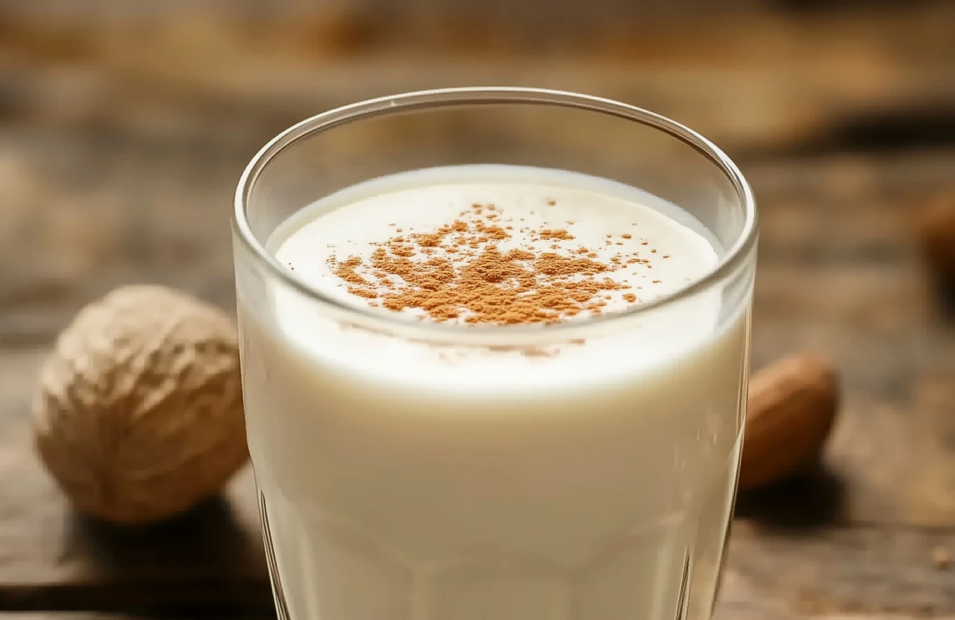 Mleko z dodatkiem gałki muszkatołowej ułatwia zasypianie