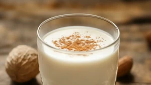 Kefir z dodatkiem gałki muszkatołowej ułatwia zasypianie 