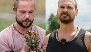 Uczestnicy programu "Farma": Łukasz i Michał