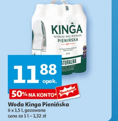 Woda mineralna Kinga Pienińska