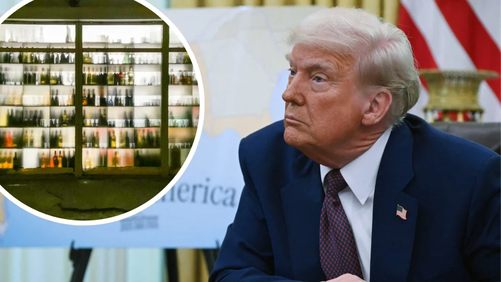 Zakazują sprzedaży amerykańskiego alkoholu. Zdecydowana odpowiedź na cła
