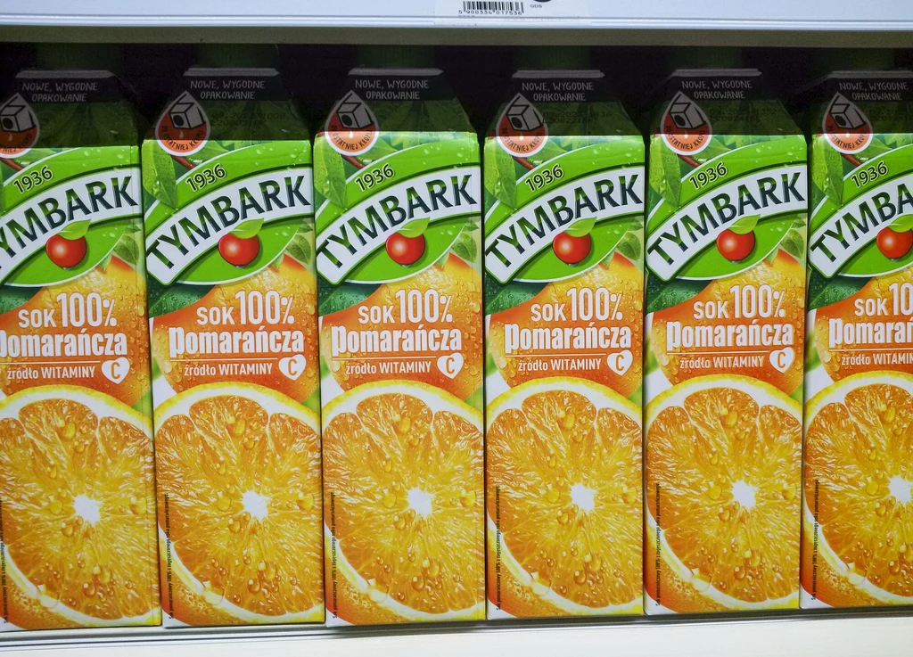 Sok pomarańczowy znanej marki kosztuje już 9,99 zł