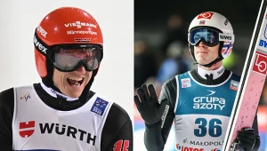 Karl Geiger (L) i Andreas Stjernen (P)