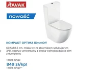 Kompakt wc Ravak