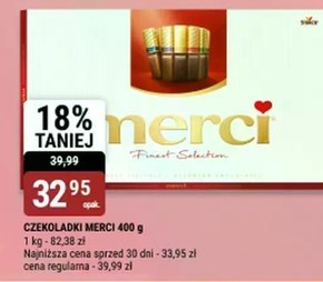 merci Finest Selection Kolekcja czekoladek 400 g niska cena