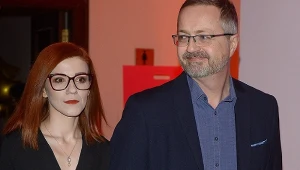 Przemysław Borkowski z żoną 
