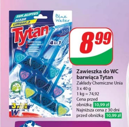 Zawieszka do wc Tytan