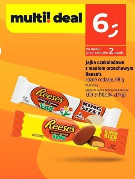 Jajka czekoladowe Reese's