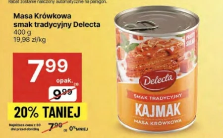Delecta Kajmak masa krówkowa smak tradycyjny 400 g