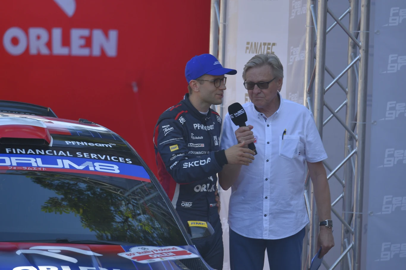 Mikołaj Marczyk, ORLEN 80 Rajd Polski Mikołaj Marczyk, ORLEN 80 Rajd Polski