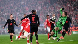 Wojciech Szczęsny wcielił się w Lizbonie w rolę bohatera Barcelony