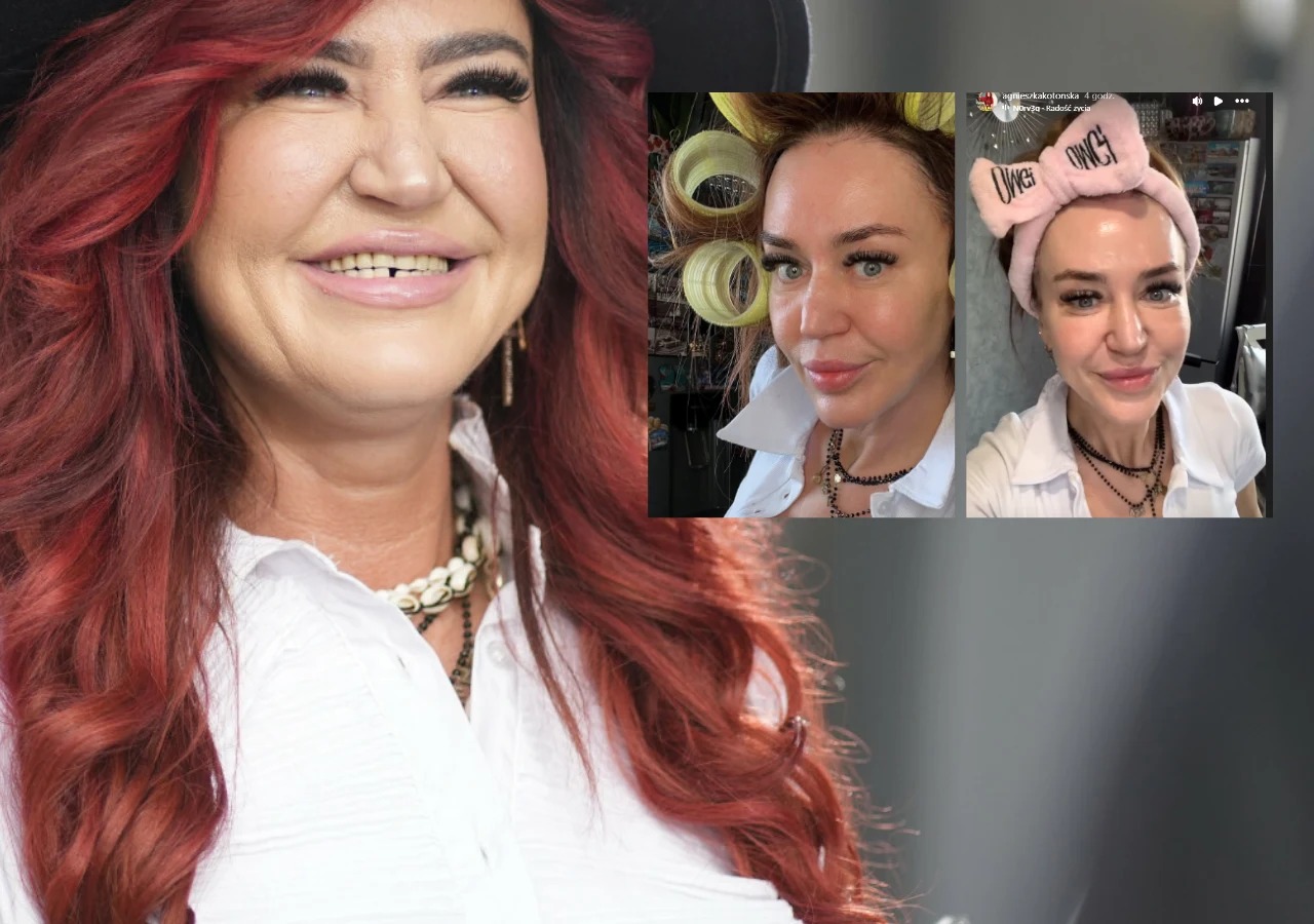 Agnieszka Kotońska bez makijażu