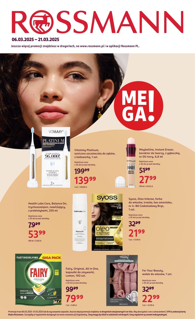 Gazetka promocyjna Rossmann - ważna od 06. 03. 2025 do 21. 03. 2025