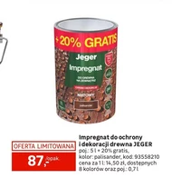 Impregnat do drewna Jeger