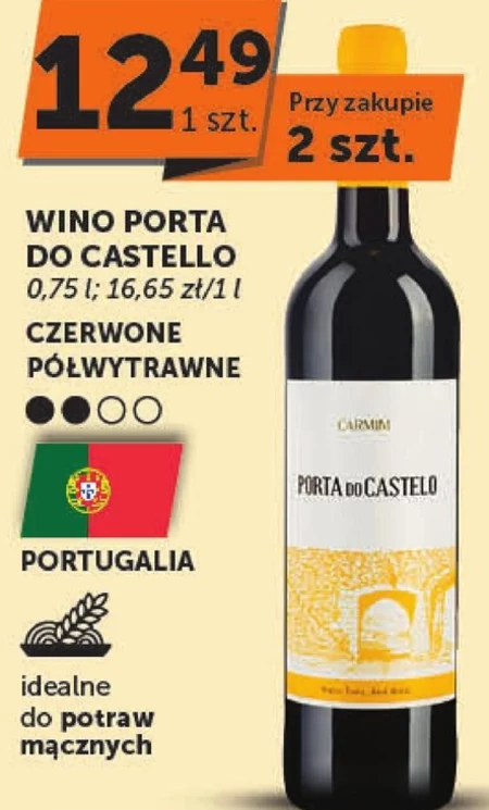 Wino półwytrawne Porta