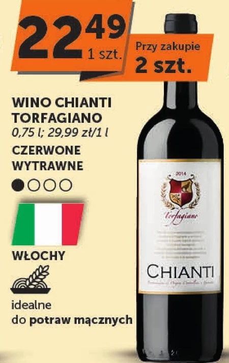 Wino wytrawne Chianti