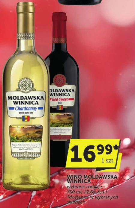 Wino Mołdawska Winnica