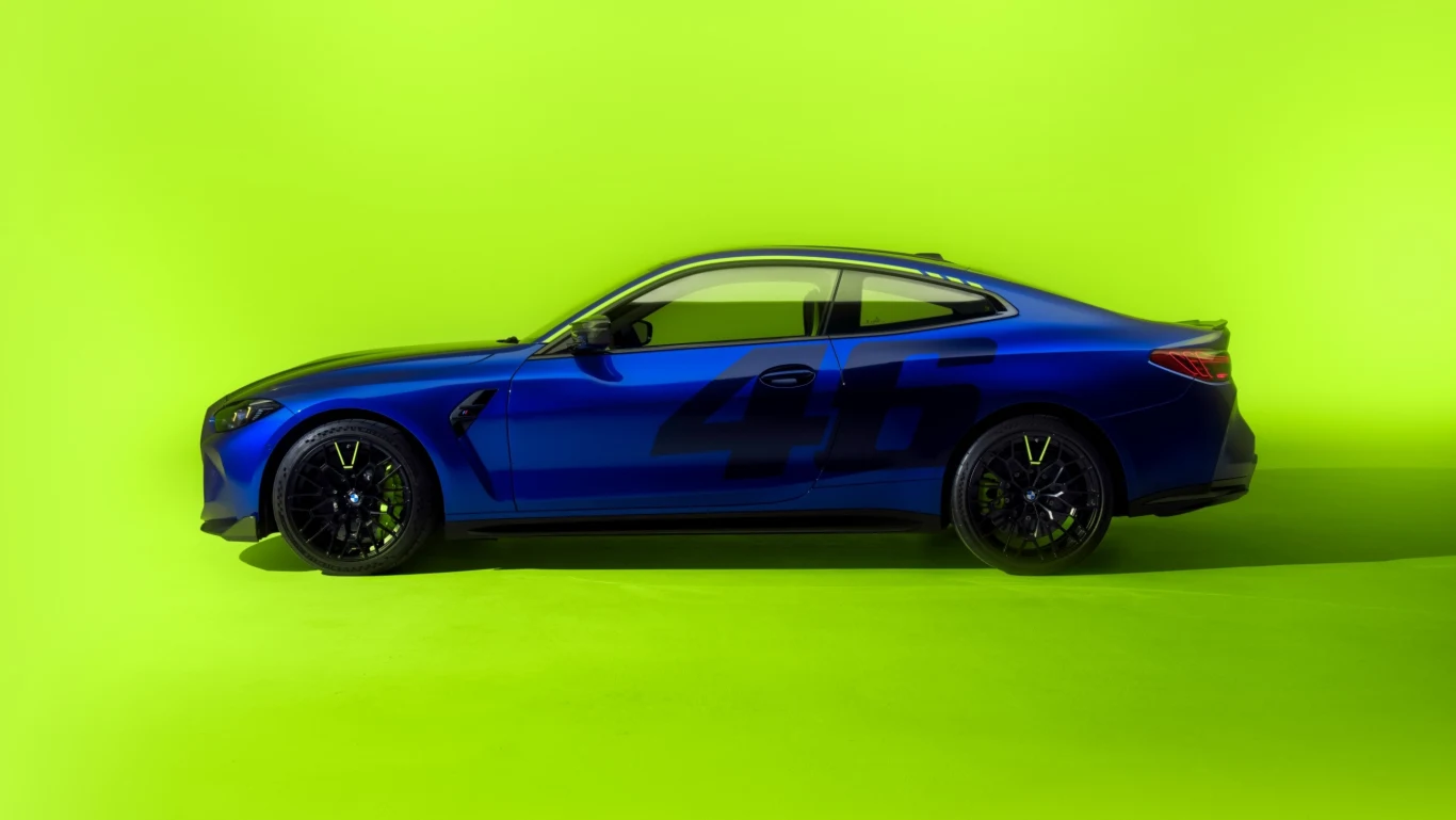 Limitowane BMW M4 CS Edition VR 46 powstanie w liczbie 92 egzemplarzy.