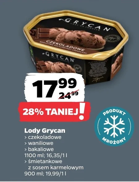 Grycan Lody bakaliowe 1100 ml