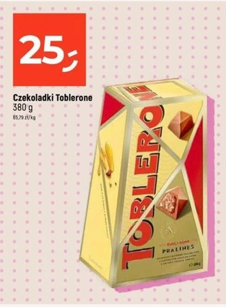 Czekoladki Toblerone