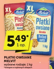 Płatki owsiane Melvit