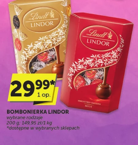 Lindt Lindor Praliny z czekolady mlecznej 200 g