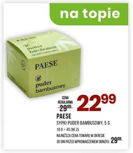 Puder bambusowy Paese