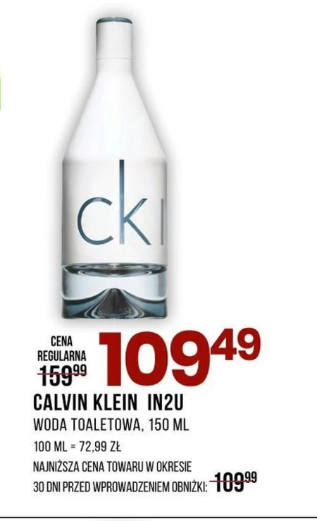 Woda toaletowa Calvin Klein